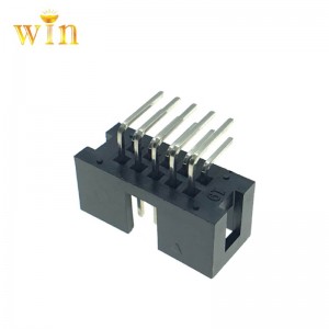 2x5P 2,54 mm Pitch Right-Angle Dip Box Zásuvka