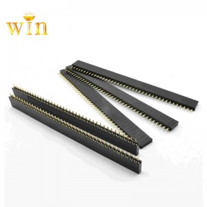 1x 40P 2,54 mm ženského záhlaví y tvarový model